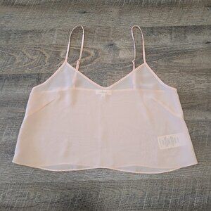 WILFRED | Aritzia Cropped Sheer Camisole Tank Top | Sz. XS